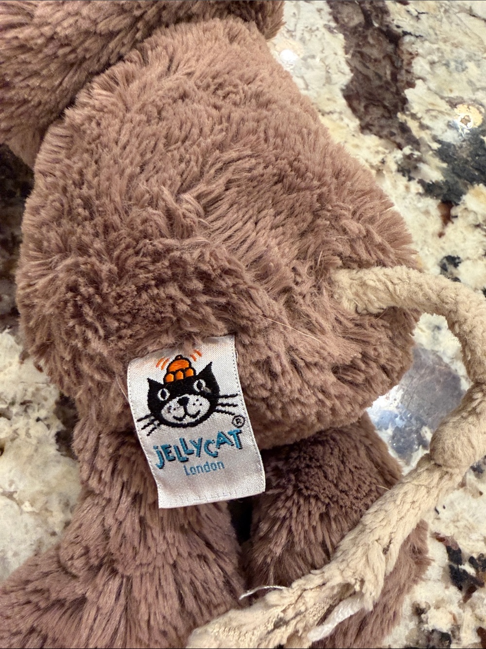 Jellycat Brown Plush medium Monkey Soft Toy - Picture 6 of 9